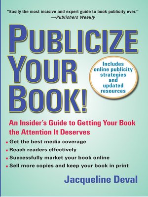 cover image of Publicize Your Book